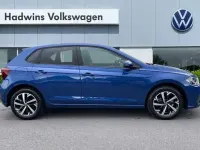 Used VW Polo Match 95 HP (69 kW) 2026 Blue Hatchback