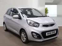 Used Kia Picanto 68 HP (50 kW) 2011 Silver Hatchback