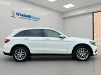 Used Mercedes GLC220 AMG line 2018 White Estate