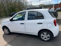Used Nissan Micra Visia 2014 White Hatchback
