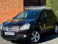 Used Nissan Qashqai N-TEC 110 HP (80 kW) 2009 Black SUV