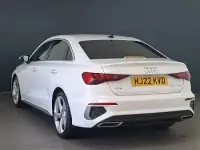 Used Audi A3 S-Line 150 HP (110 kW) 2022 White Sedan