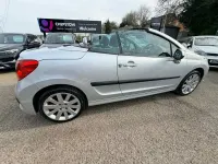 Used Peugeot 207 CC GT 120 HP (88 kW) 2007 Silver Cabriolet