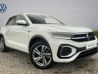 Begagnad VW T-Roc R-line 150 HK (110 kW) 2022 Vit SUV