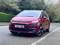 Usado Citroën Grand C4 Picasso Flair 150 HP (110 kW) 2017 Vermelho Monovolume