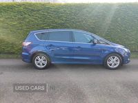 Used Ford S-MAX Titanium 180 HP (132 kW) 2017 Blue MPV