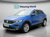 Used VW T-Roc SEL 150 HP (110 kW) 2021 Blue SUV