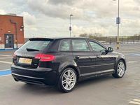 Used Audi A3 S-Line 2009 Black Hatchback