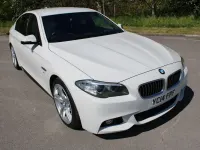 Used BMW 520 M Sport 2014 White Sedan