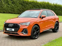 Used Audi Q3 S-Line 150 HP (110 kW) 2019 Orange SUV