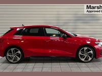 Used Audi A3 Black Edition 147 HP (108 kW) 2023 Red Sedan