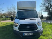 Używany Ford Transit 130 KM (95 kW) 2019 Biały Kabriolet