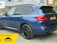 Used BMW X3 M Sport 360 HP (264 kW) 2018 Blue SUV