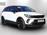 Used Vauxhall Crossland GS Line 110 HP (80 kW) 2022 White SUV