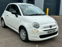 Used Fiat 500 Pop 69 HP (50 kW) 2015 White Hatchback