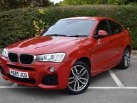 Used BMW X4 M Sport 190 HP (139 kW) 2015 Red SUV