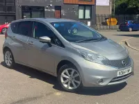 Used Nissan Note S 98 HP (72 kW) 2015 Silver Hatchback