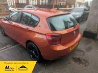 Used BMW 116 Sport Line 2013 Orange Hatchback
