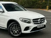 Used Mercedes GLC220 AMG line 170 HP (125 kW) 2015 White SUV