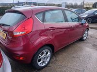 Used Ford Fiesta Zetec 2012 Red Hatchback