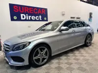 Used Mercedes C220 AMG line 2018 Silver Estate
