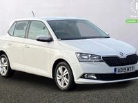 Used Skoda Fabia SE 75 HP (55 kW) 2019 White Hatchback