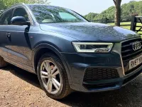 Used Audi Q3 S-Line 150 HP (110 kW) 2017 Blue SUV