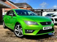 Used Seat Leon FR 150 HP (110 kW) 2014 Green Hatchback