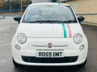 Käytetty Fiat 500 Pop 69 HP (50 kW) 2009 Valkoinen Avoauto
