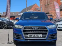 Begagnad Audi Q7 S-Line 2016 Blå SUV