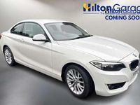 Used BMW 218 Luxury Line 2016 White Coupe