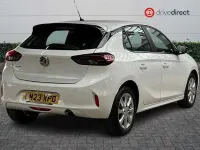 Used Vauxhall Corsa Design Edition 100 HP (73 kW) 2023 White Hatchback