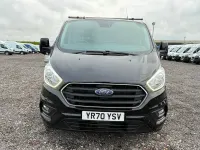 Used Ford Transit Custom Limited 130 HP (95 kW) 2020 Black Van