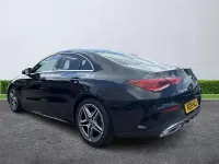 Used Mercedes CLA180 AMG line 136 HP (100 kW) 2019 Black Coupe