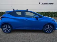 Begagnad Nissan Micra Tekna 92 HK (67 kW) 2022 Blå Halvkombi