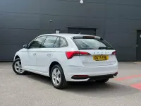 Used Skoda Scala SE 85 HP (62 kW) 2025 White Hatchback
