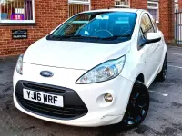 Used Ford Ka Zetec 69 HP (50 kW) 2016 White Hatchback