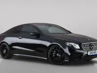 Used Mercedes E220 AMG line 194 HP (142 kW) 2018 Black Coupe