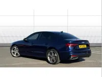 Used Audi A4 Black Edition 147 HP (108 kW) 2021 Blue Sedan