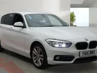 Used BMW 116 Sport Line 2015 White Hatchback