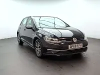 Used VW Golf VII SE 130 HP (95 kW) 2018 Black Hatchback