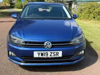 Used VW Polo SE 95 HP (69 kW) 2022 Blue Hatchback