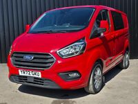 Used Ford Transit Custom Limited 170 HP (125 kW) 2022 Red Van