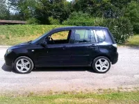 Used Mazda 2 80 HP (58 kW) 2007 Black Hatchback