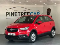 Used Vauxhall Crossland X S 110 HP (80 kW) 2019 Red SUV