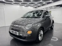 Usado Fiat 500 Lounge 69 CV (50 kW) 2015 Gris Utilitario