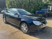 Used VW Eos 2008 Black Cabriolet