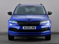 Used Skoda Karoq SE Technology 116 HP (85 kW) 2020 Blue SUV