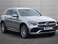 Used Mercedes GLC220 AMG Line Premium 194 HP (142 kW) 2021 Mojave silver Estate