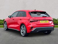 Used Audi A3 Black Edition 150 HP (110 kW) 2025 Red Hatchback